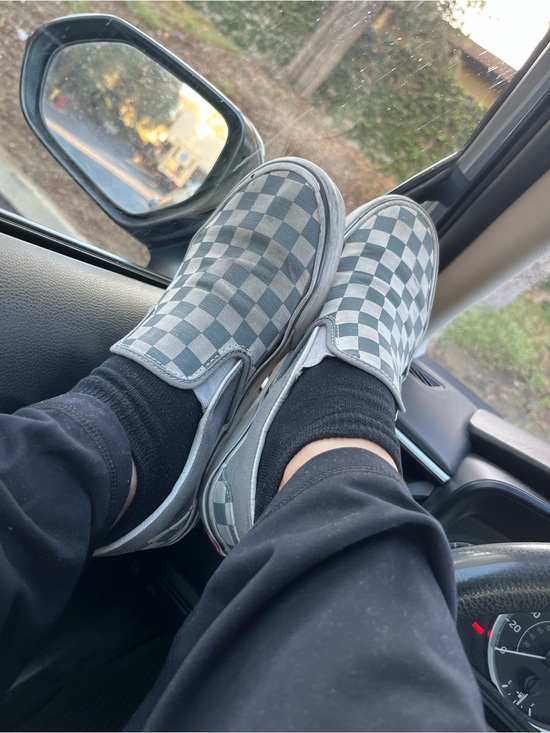 Vans Shoes - Women’s checkered vans working / gym shoes